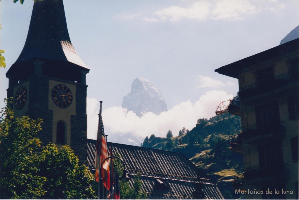 El Cervino desde Zermatt