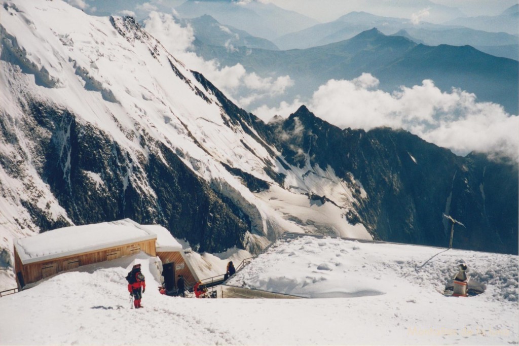 Techo del Refugio de Goûter, 3.817 mts.