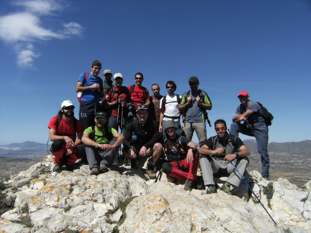 Cima del San Cayetano, 817 mts.