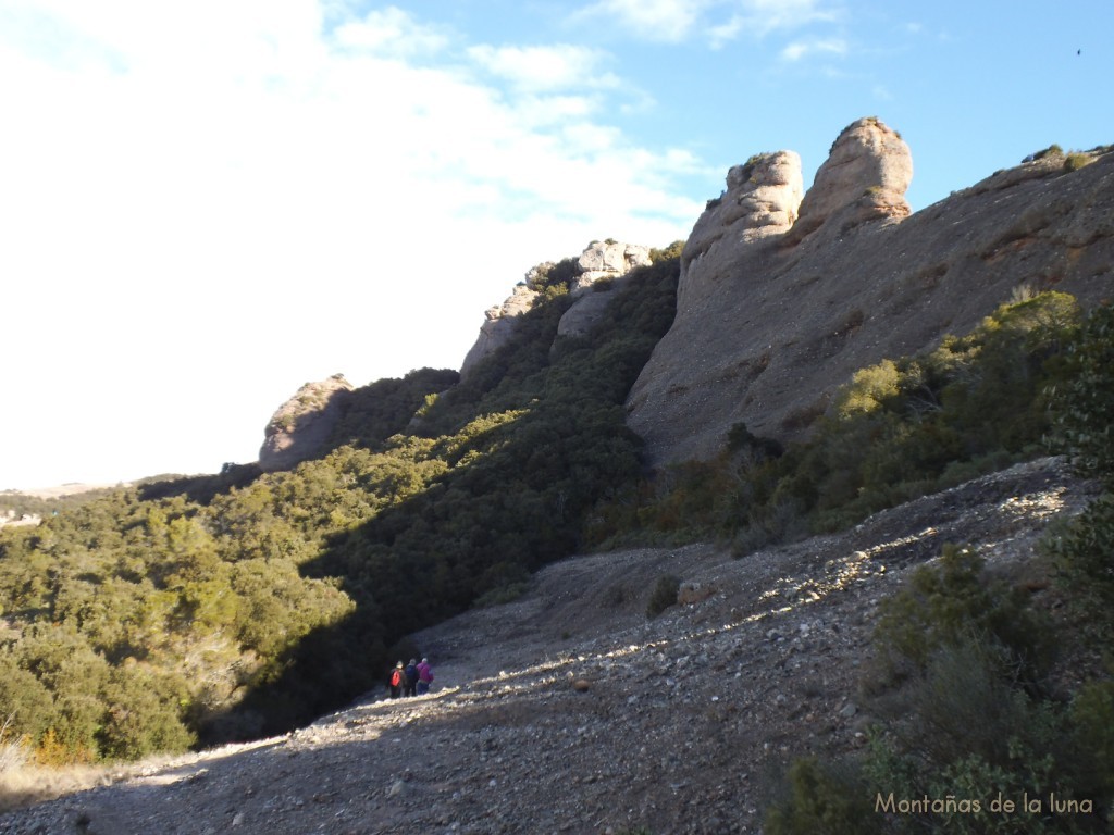 Llegando al Castellsapera