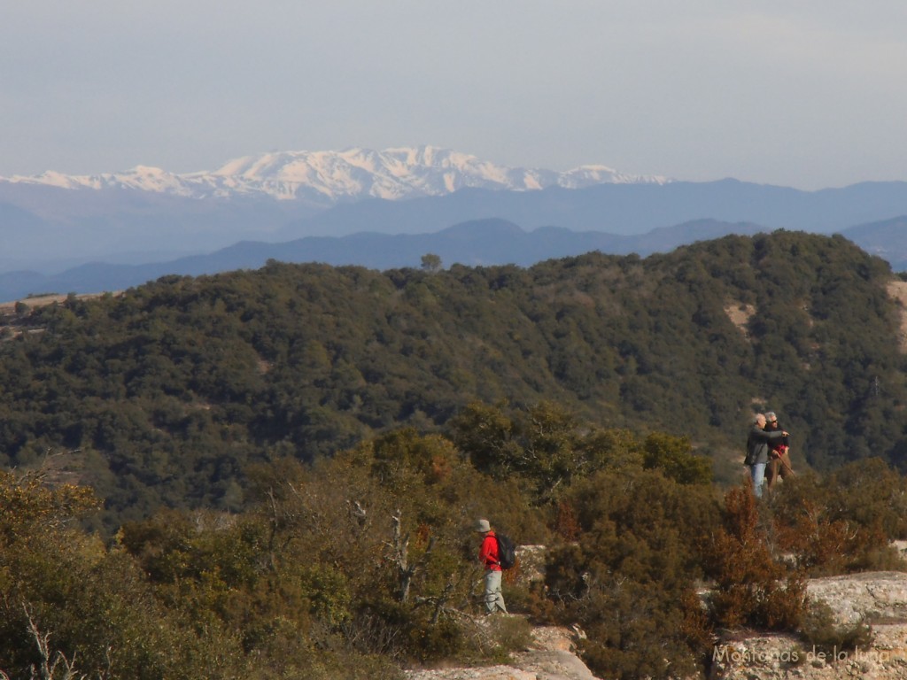 Al fondo el Canigó nevado