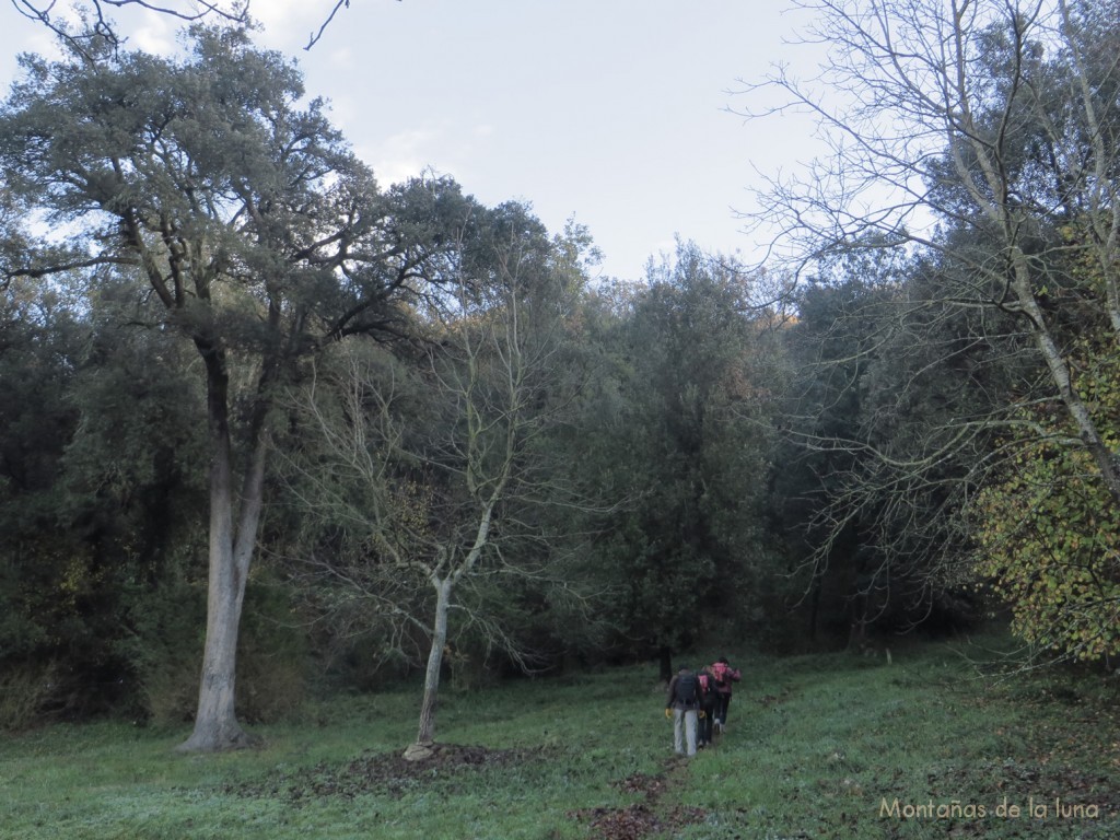 Internándonos en la Sierra de Marboleny cerca de La Talaia