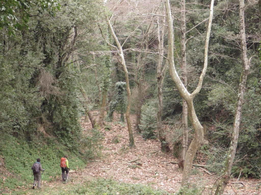 Pilu y Nuri en el Sot de Can Font