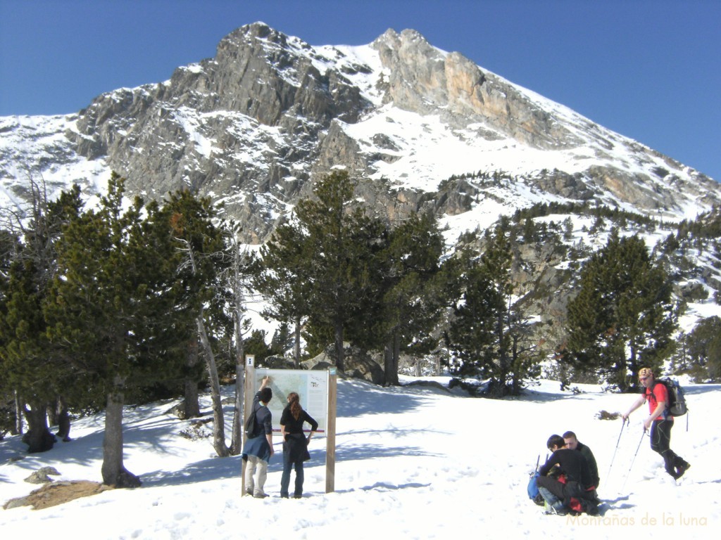 Desde el Refugio de Ulldeter, el Gra de Fajol