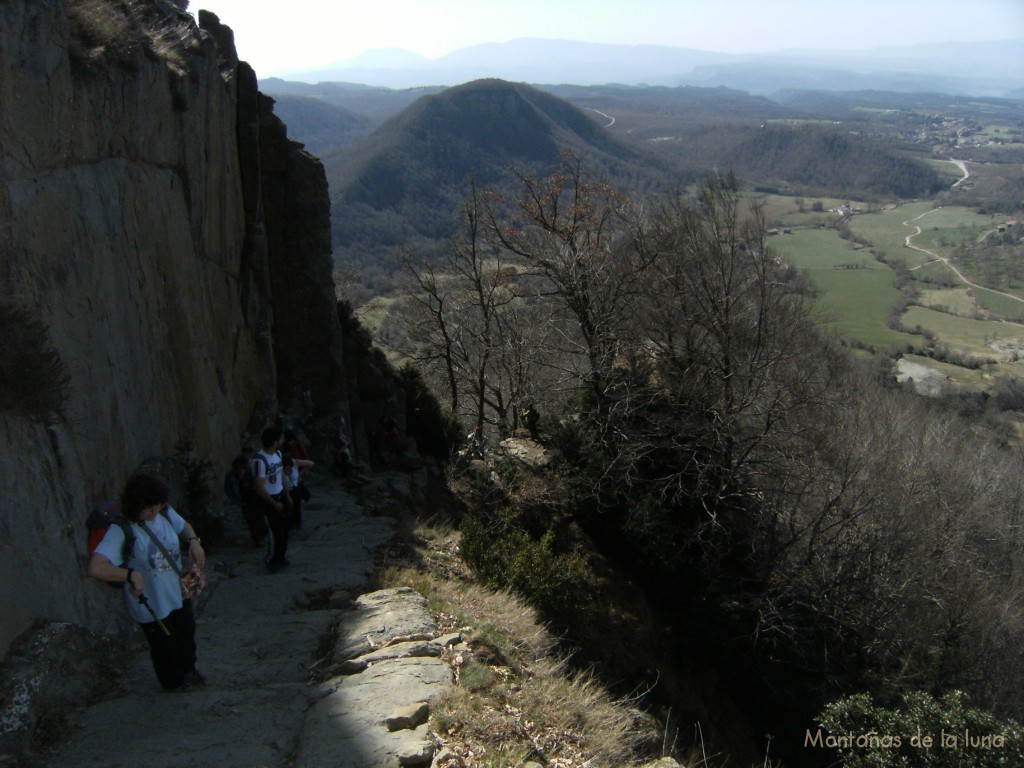 Pasillo de subida