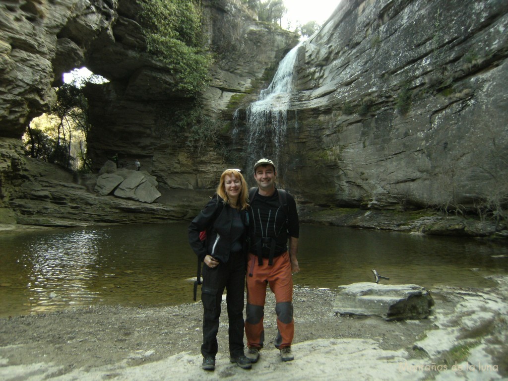 Anna y Joaquín en La Foradada