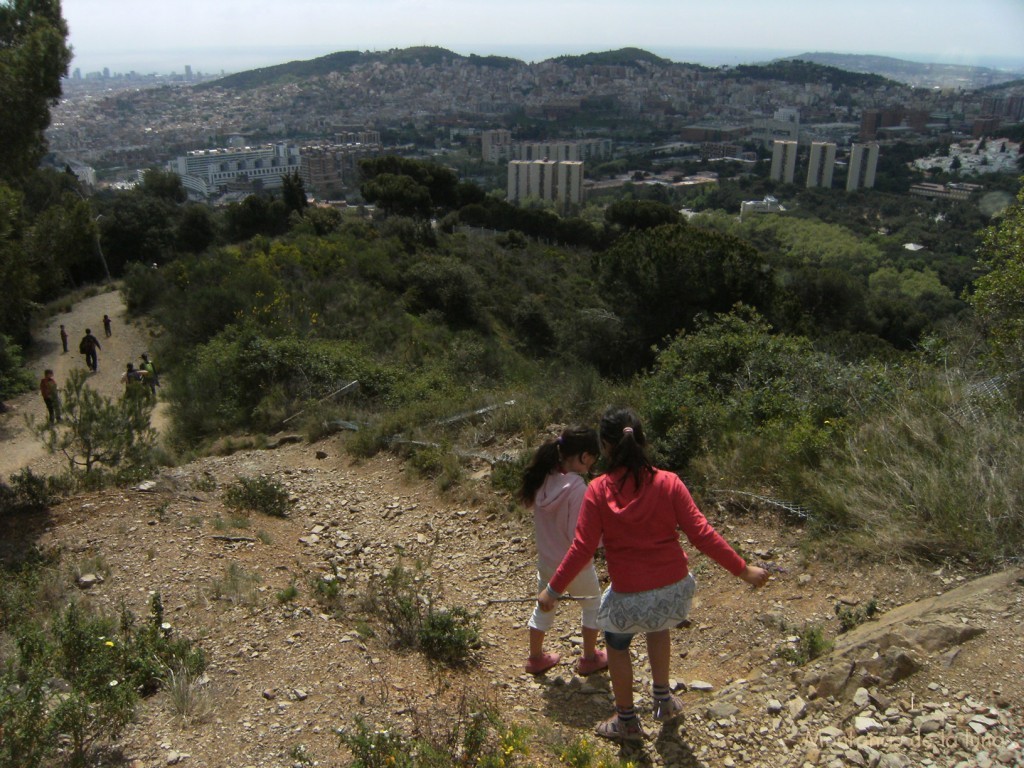 Bajando a Barcelona, zona de Mundet