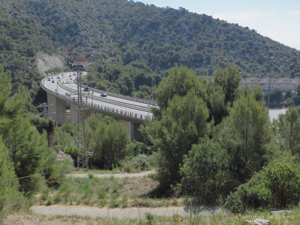 Subiendo al Castell de Garraf