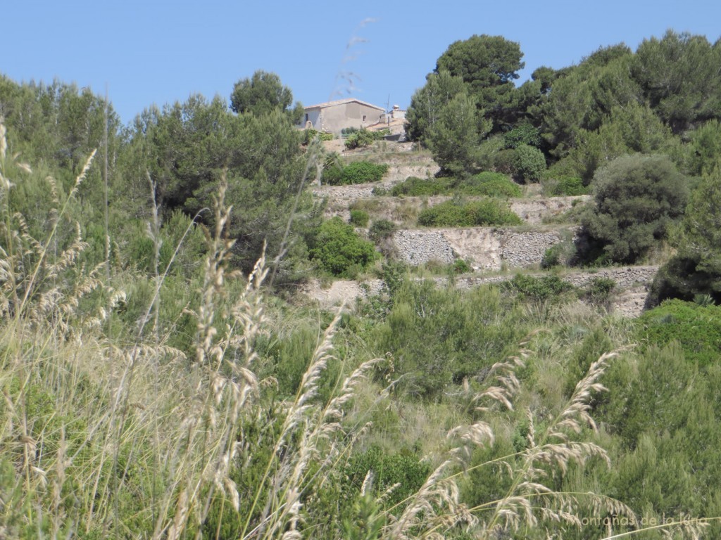 Llegando a Can Lluçà