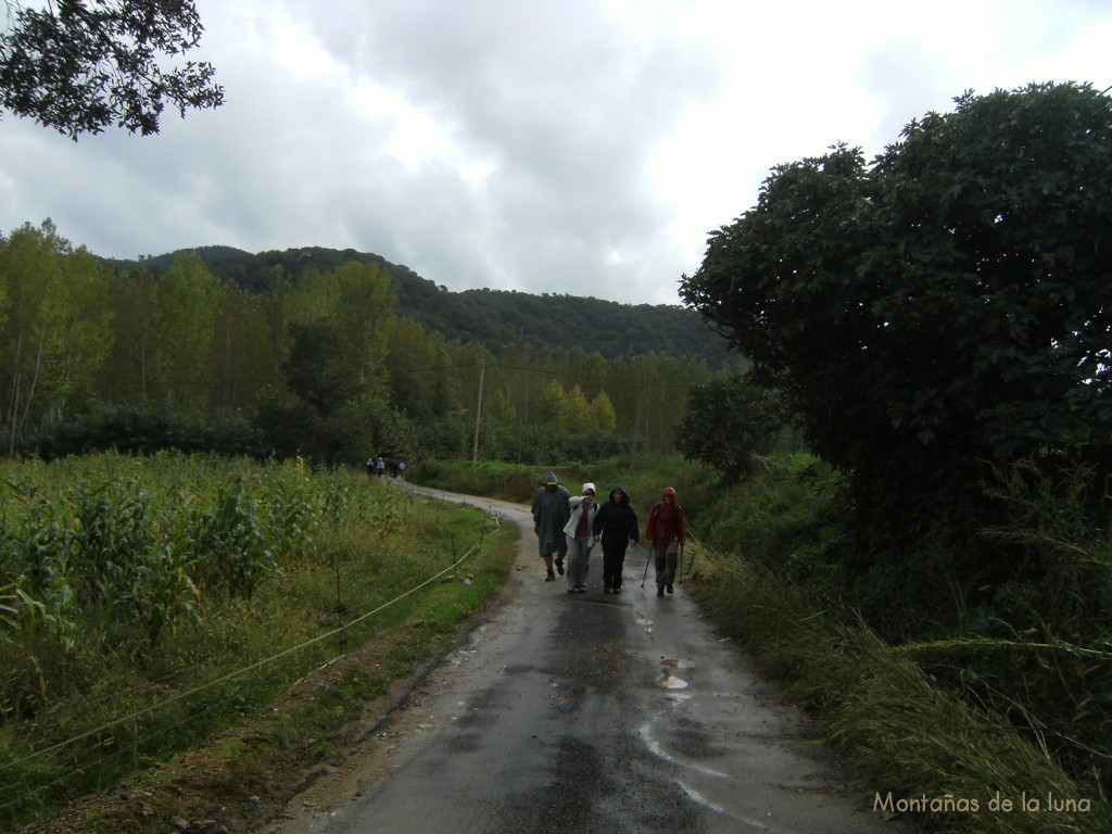 Llegando a Ca l'Oller