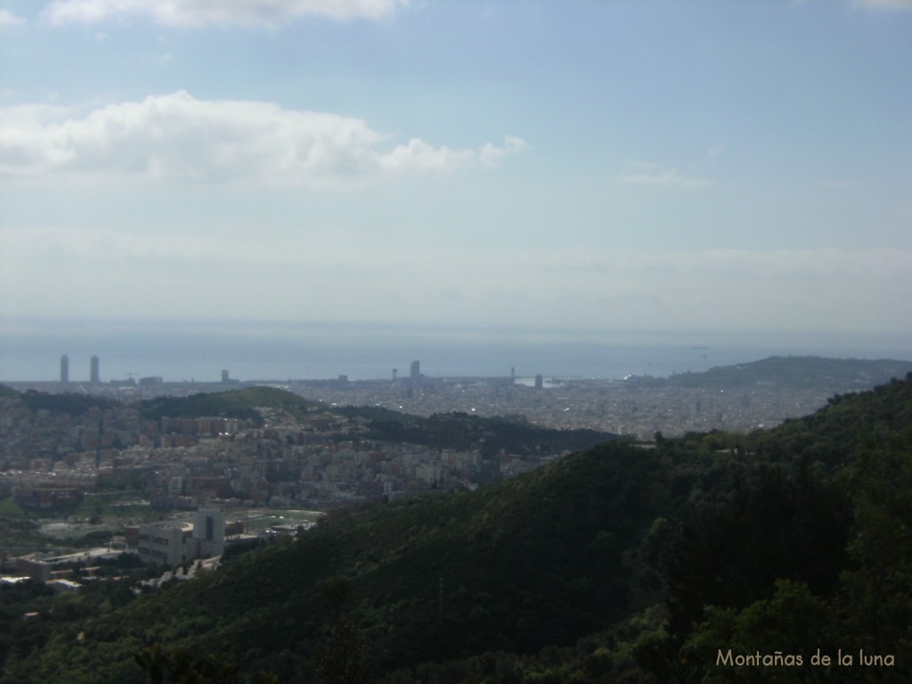 Vistas hacia Barcelona