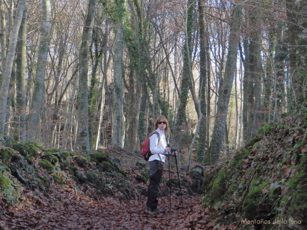 Anna en la Fageda d'en Jordà