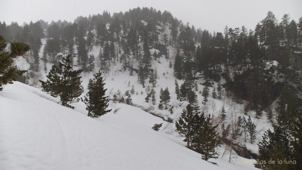 Cerca de la presa junto a La Restanca