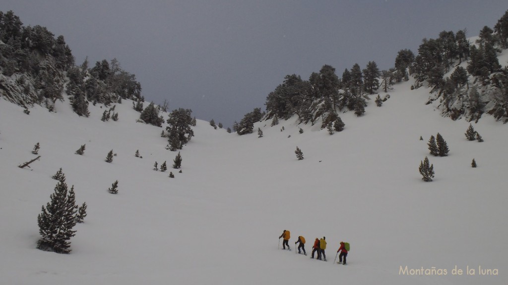 Subiendo al Estany de Cap de Port