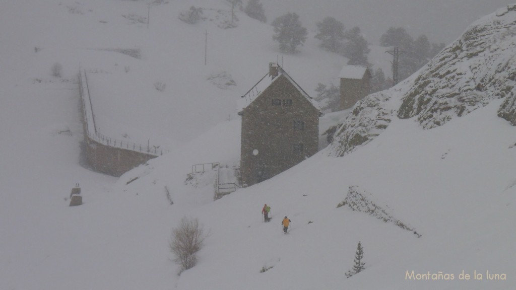 Llegando al Refugio de La Restanca