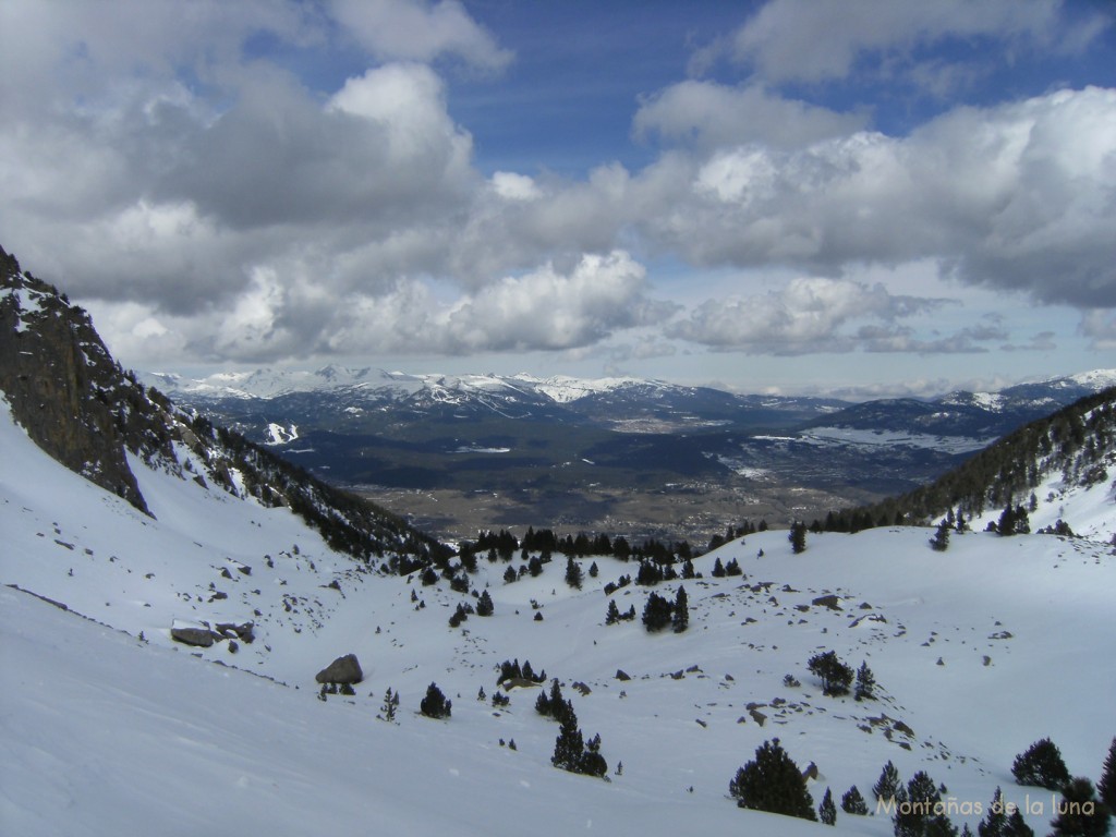 Vistas hacía el valle