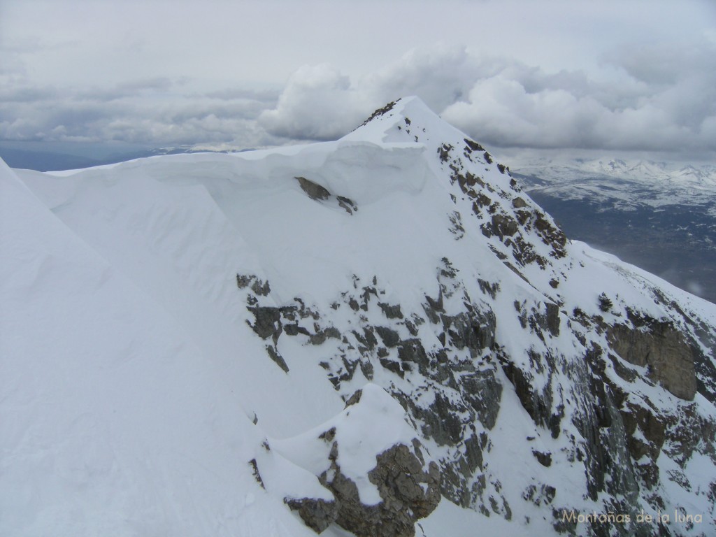 El pico Cambre d'Aze Occidental