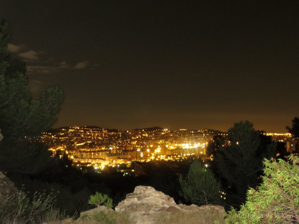 Barcelona desde el Castell Fortí