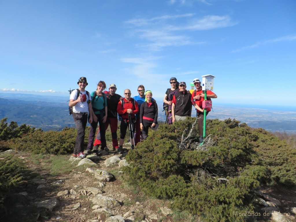 Cima del Puig de Les Pedrisses o Salines, 1.333 mts.