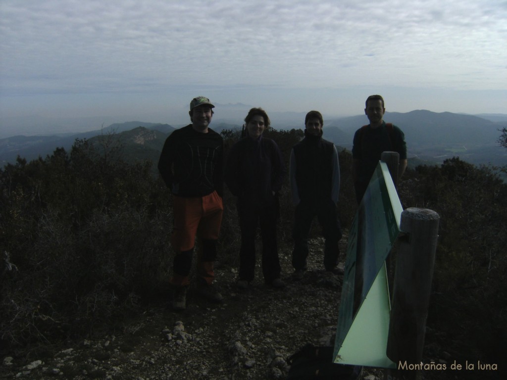 Cima del Grony de Miralles, 866 mts.