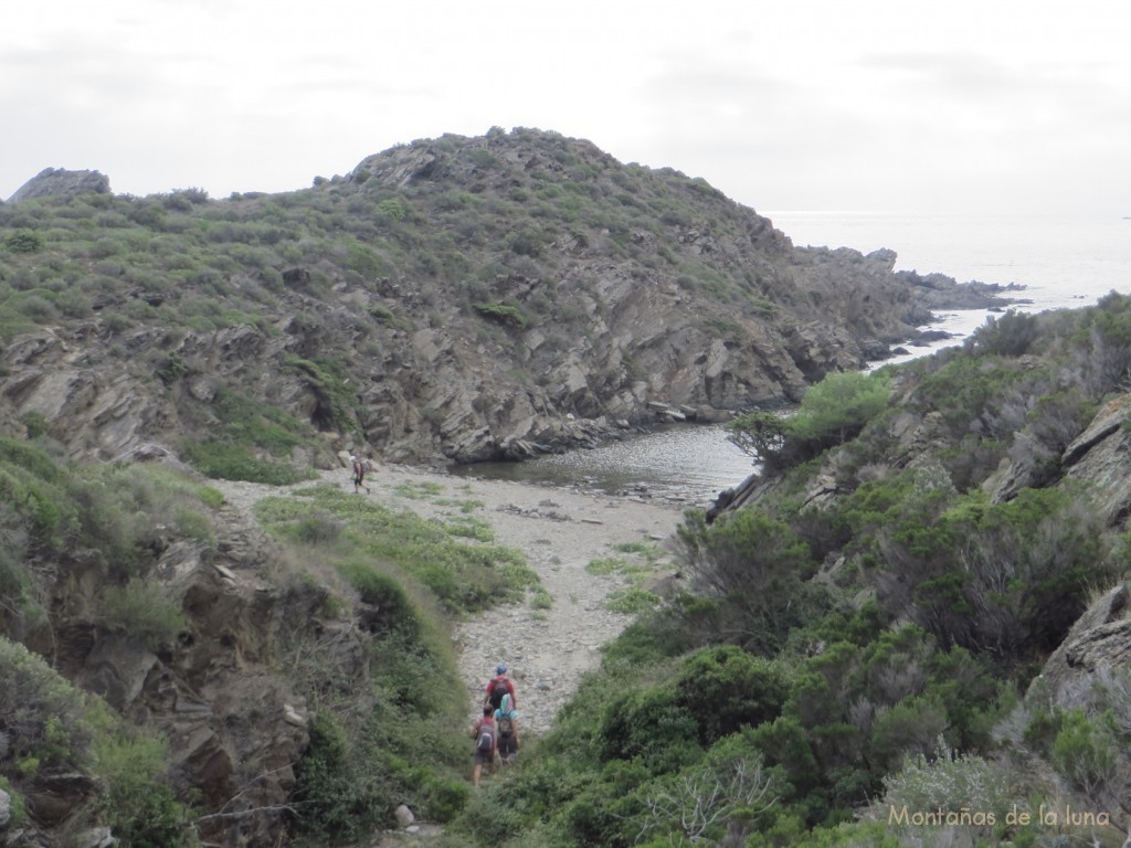 Bajando a Cala Seca