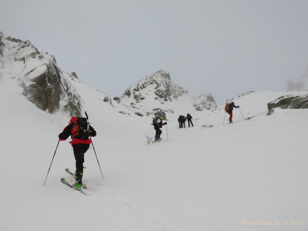 Llegando al Port de Rius o Coll de Crestada