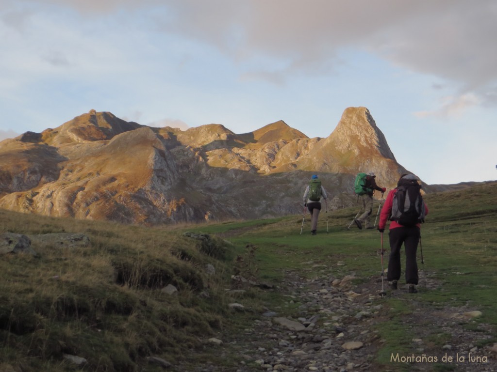 Subiendo al Col de Soum de Pombie