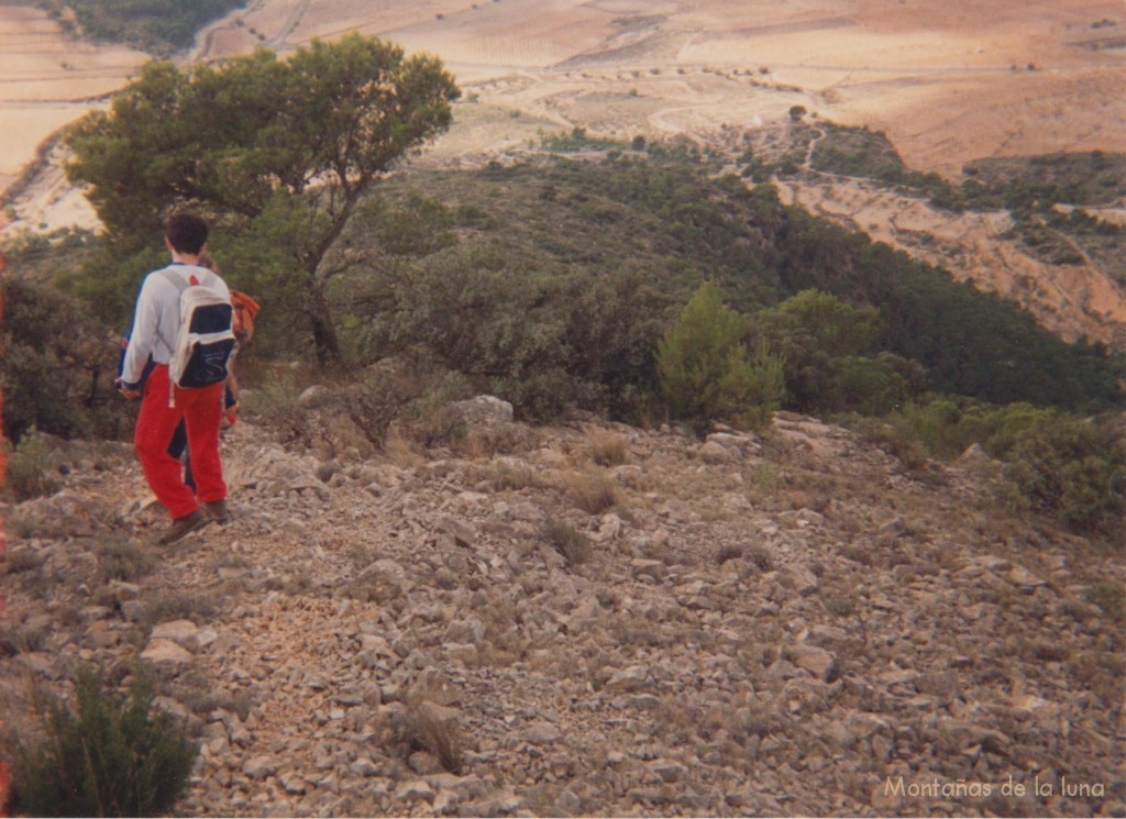 Bajando del Peña Gorda