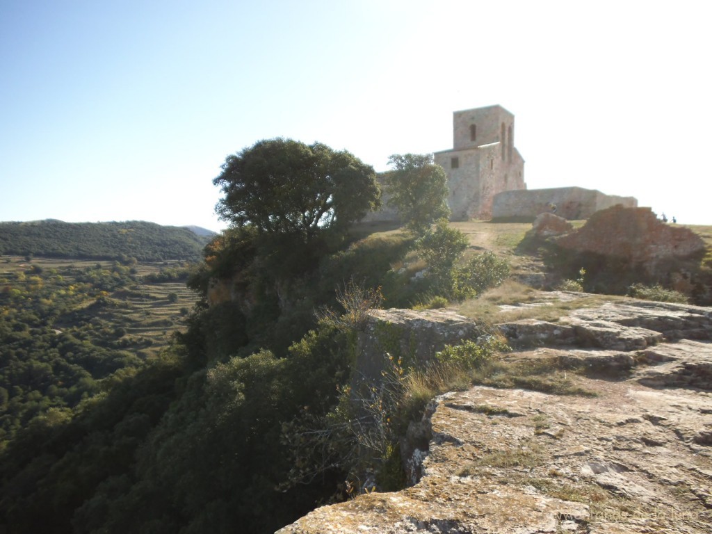 Santa María de Tagamanent en la cima, 1.059 mts.