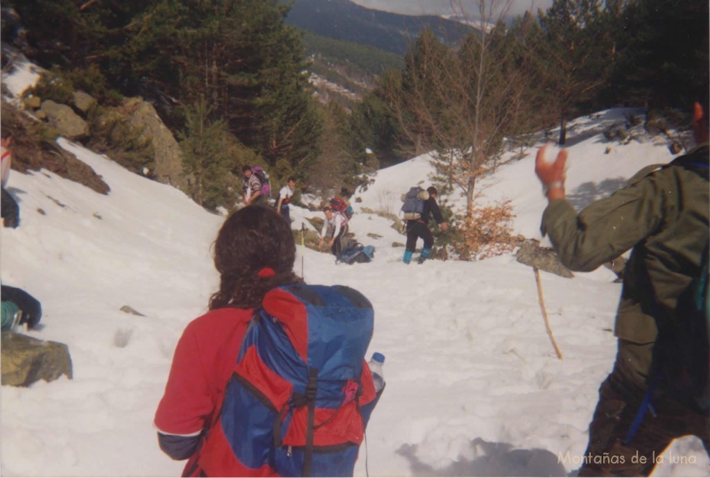 Batalla de bolas de nieve