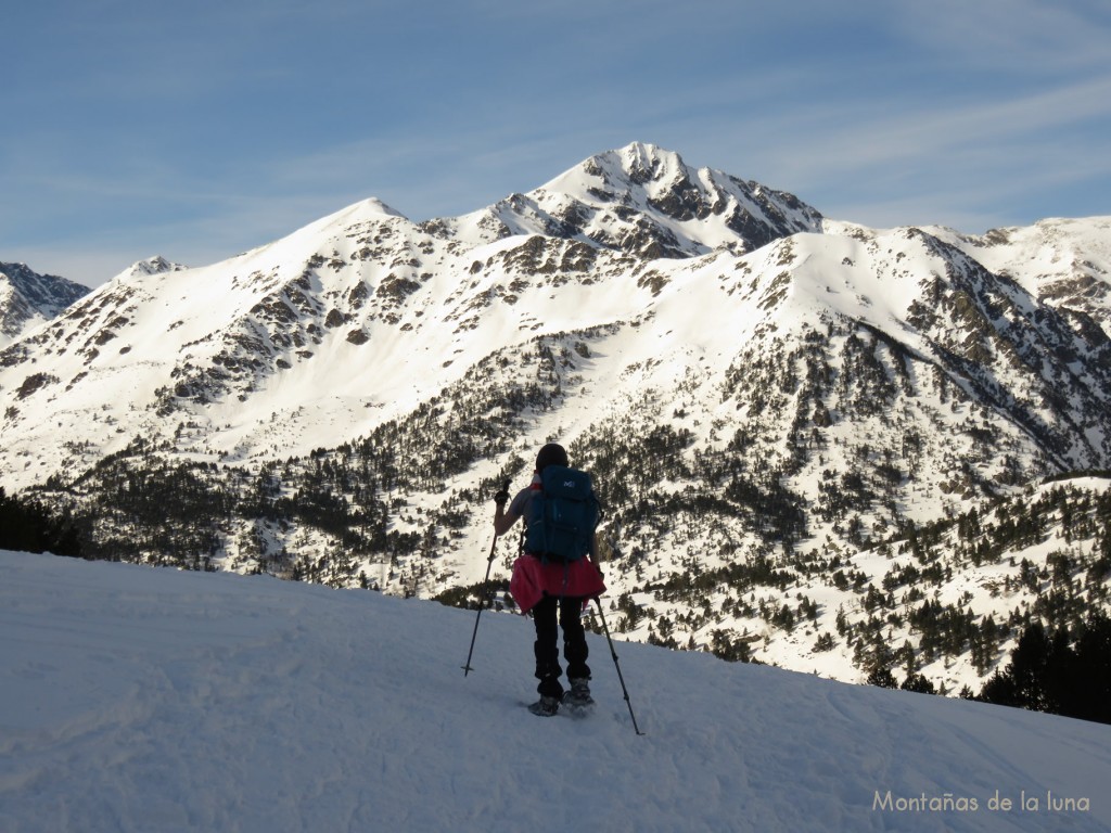 Fina y el Pic de La Font Blanca