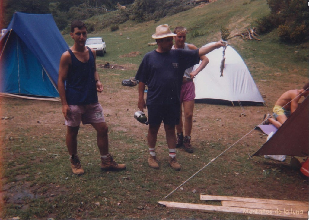 El Cabrera ha pescado una trucha