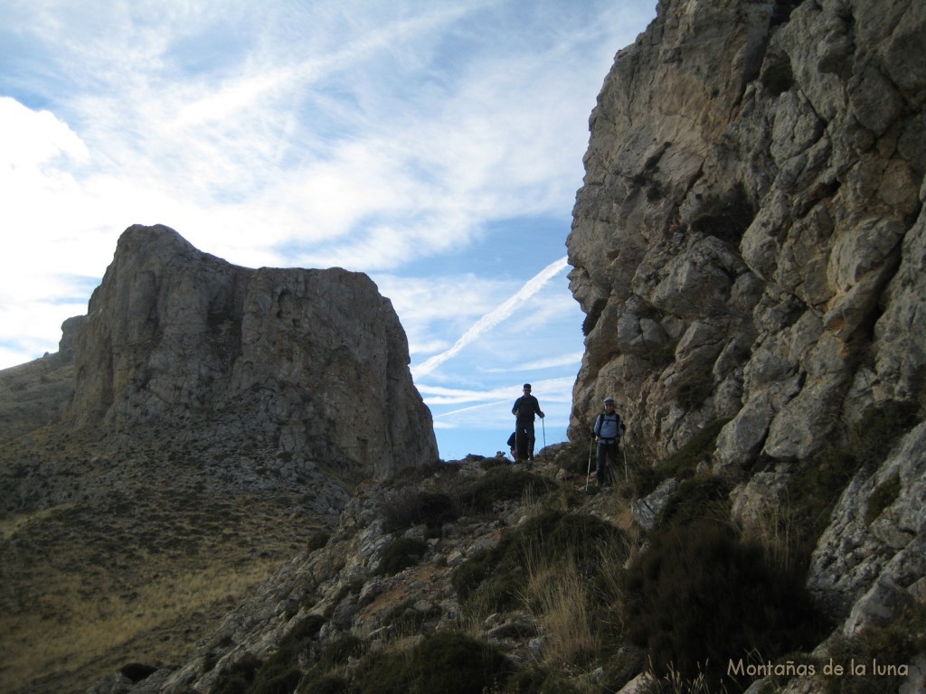 Bajando de las Peñas de Herrera