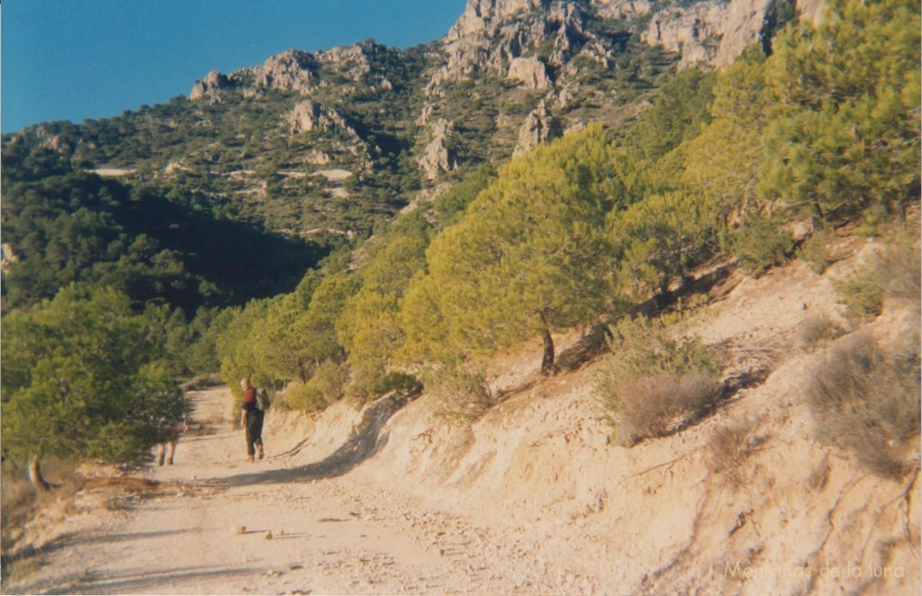 Pista en la ladera sur de La Pila