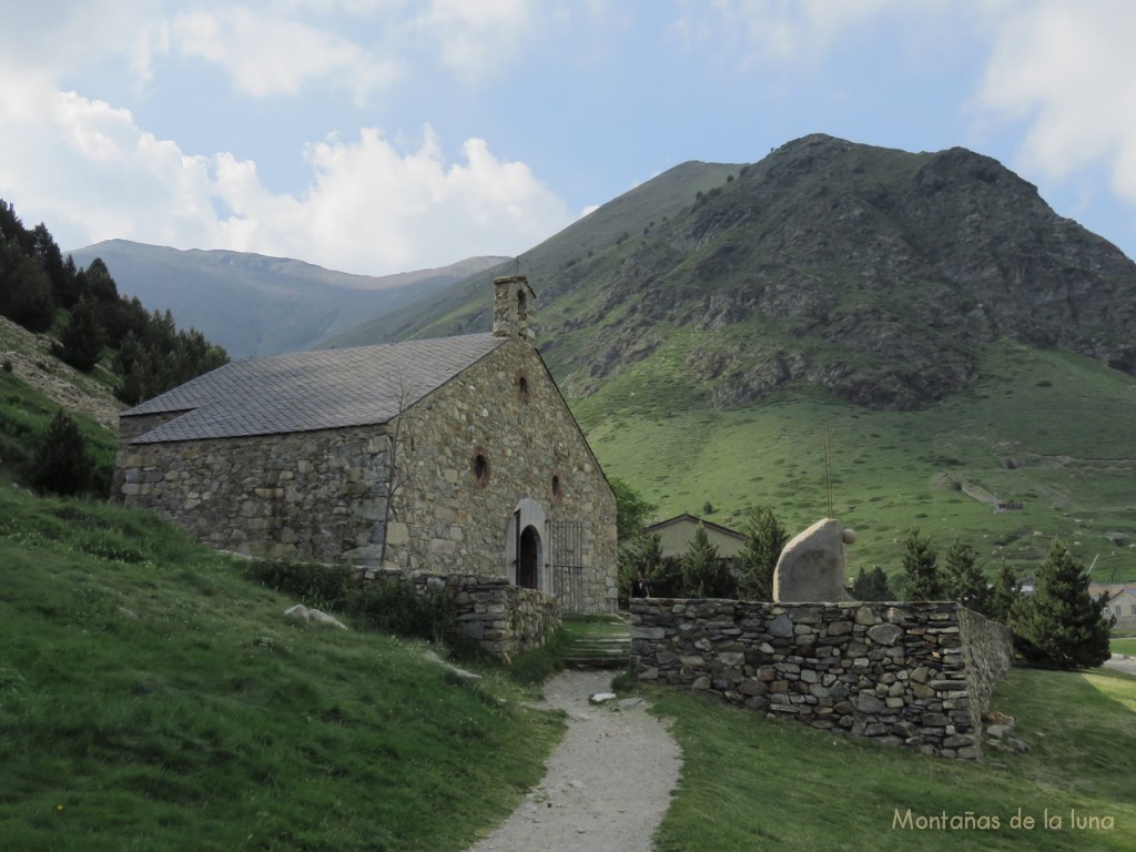 Sant Gil en el Santuario de Núria