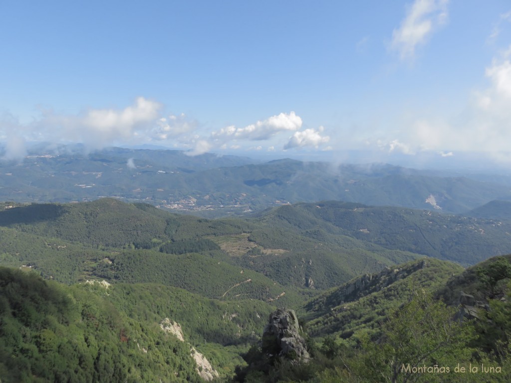 Vistas desde el Esquei de Morou, hacia el norte