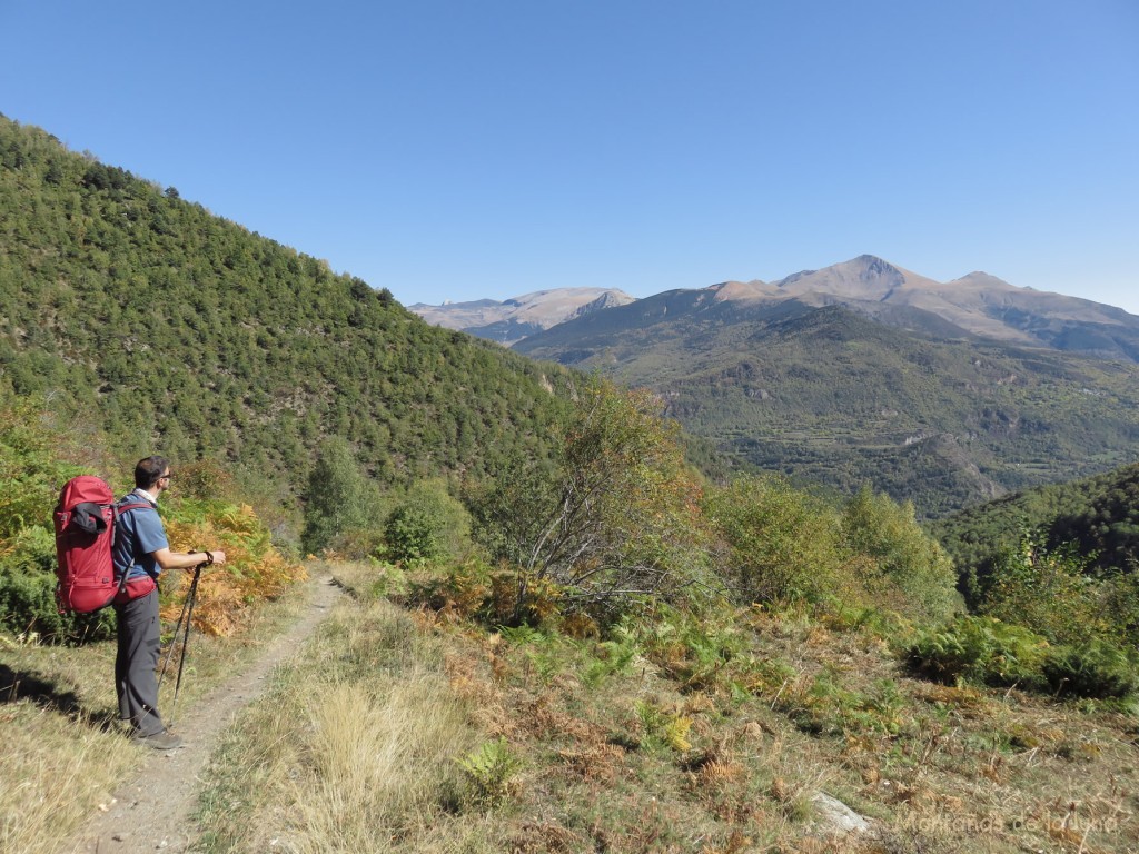 Pau bajando a Sahún