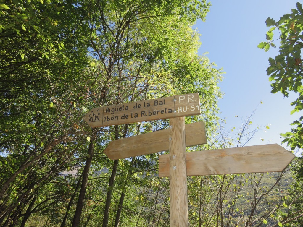 Poste indicador de recorridos