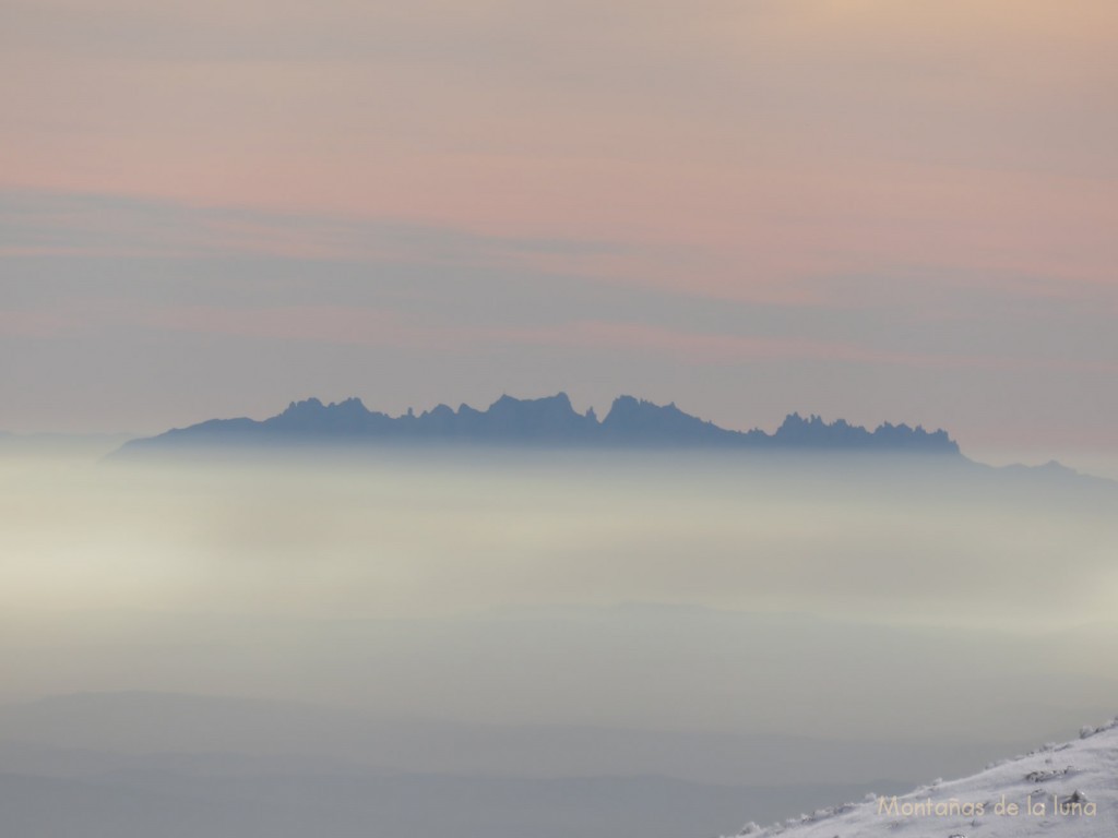 Montserrat desde el Refugio Niu de l'Àliga