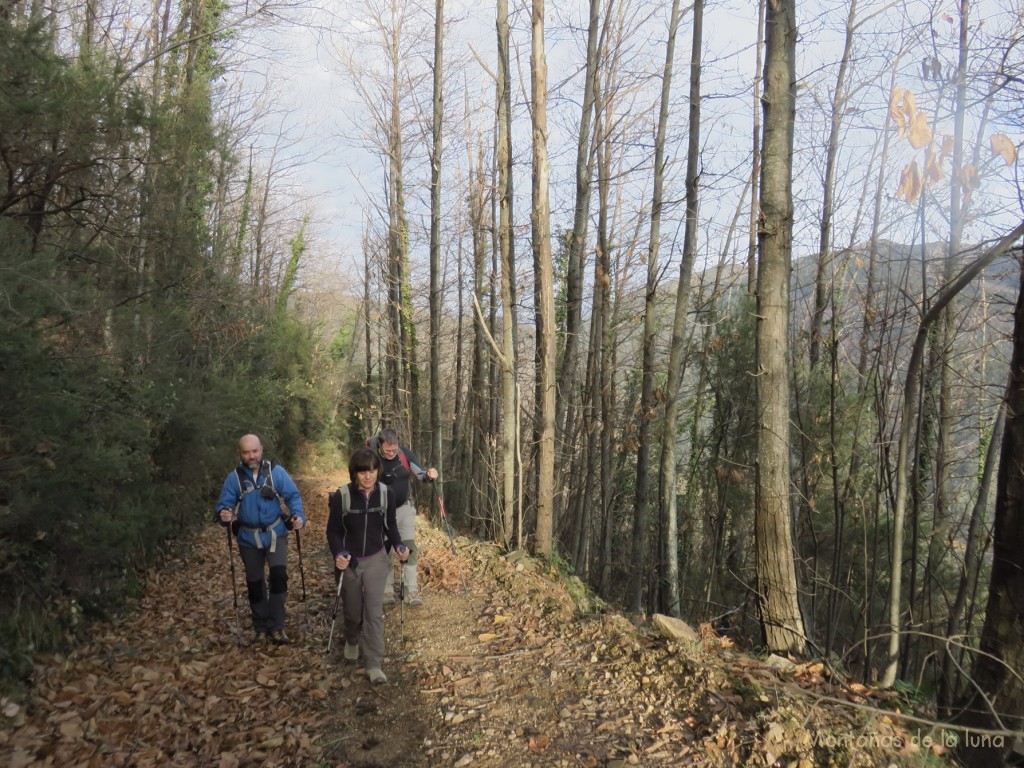 Lea, Raquel en los caminos por la Carena de l'Aió