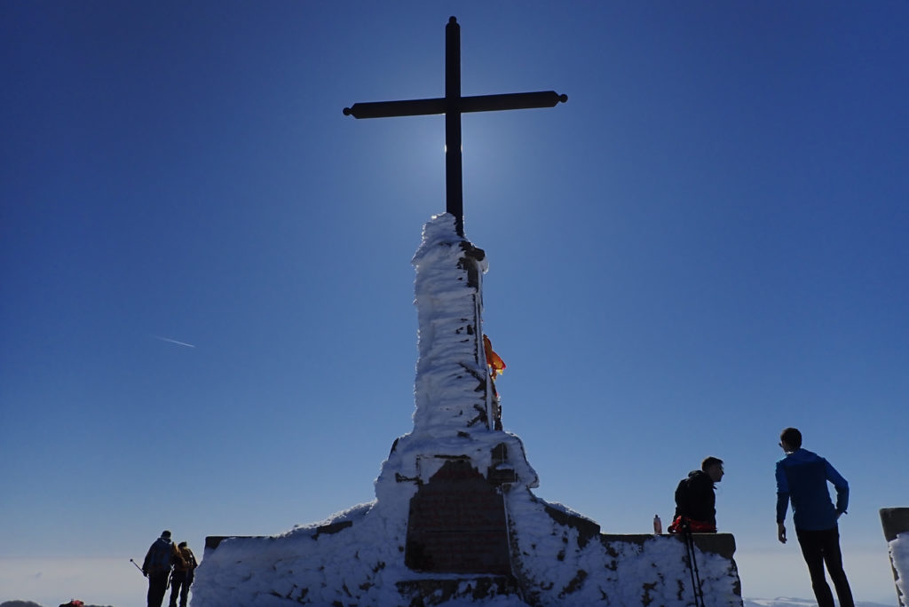 Cruz del Matagalls, 1.696 mts.