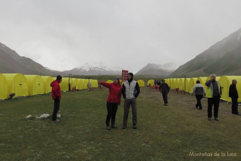 Campo Base del Pico Lenin, 3.600 mts.