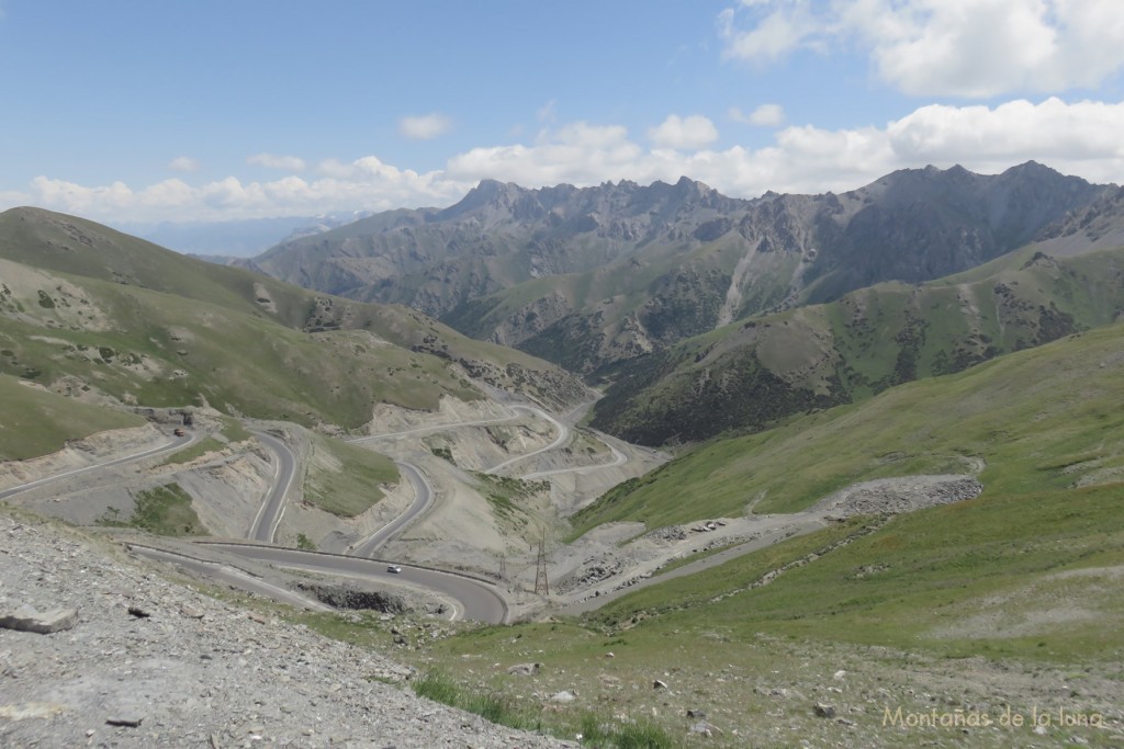 Puerto en la Cordillera Alai: Taldyk Pass, 3.615 mts.