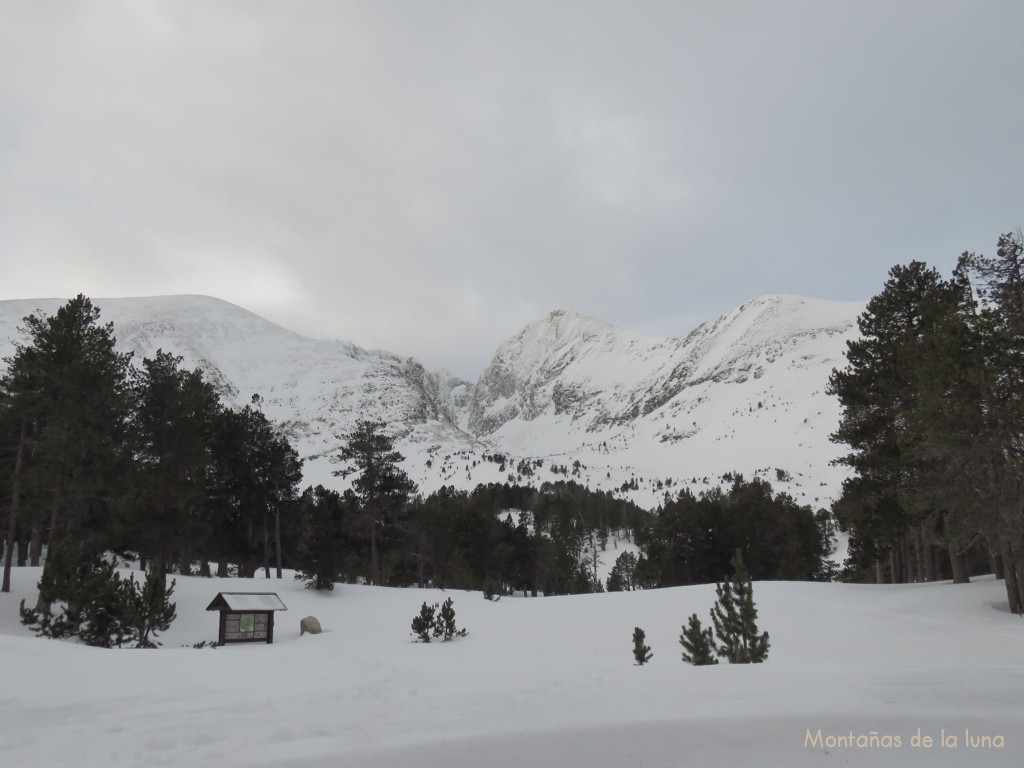 Vistas del Canigó desde el Refugio des Cortalets