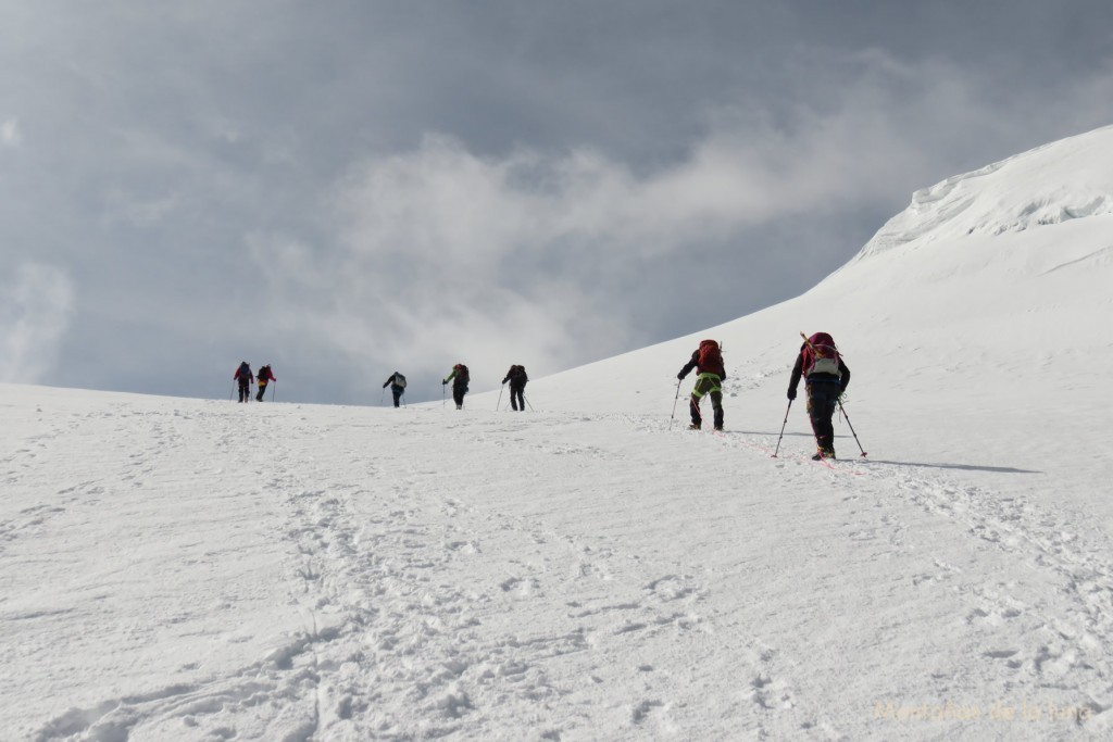 Subiendo al Bishorn