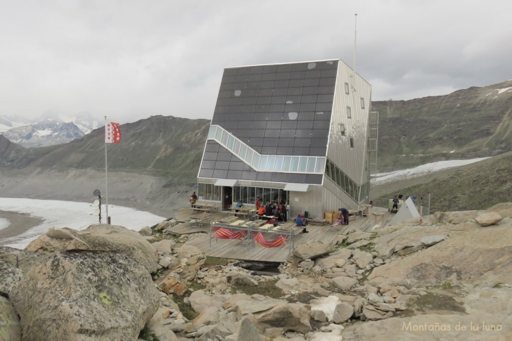 De nuevo en el Refugio de Monte Rosa