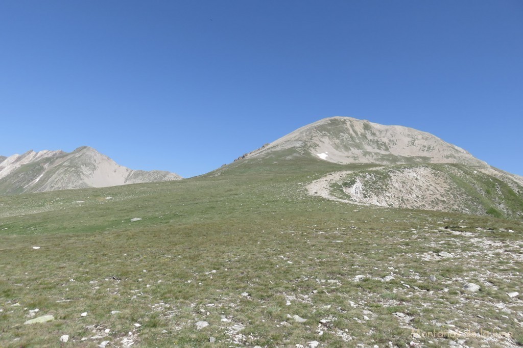 Coll de La Marrana, 2.529 mts., camino del Bastiments