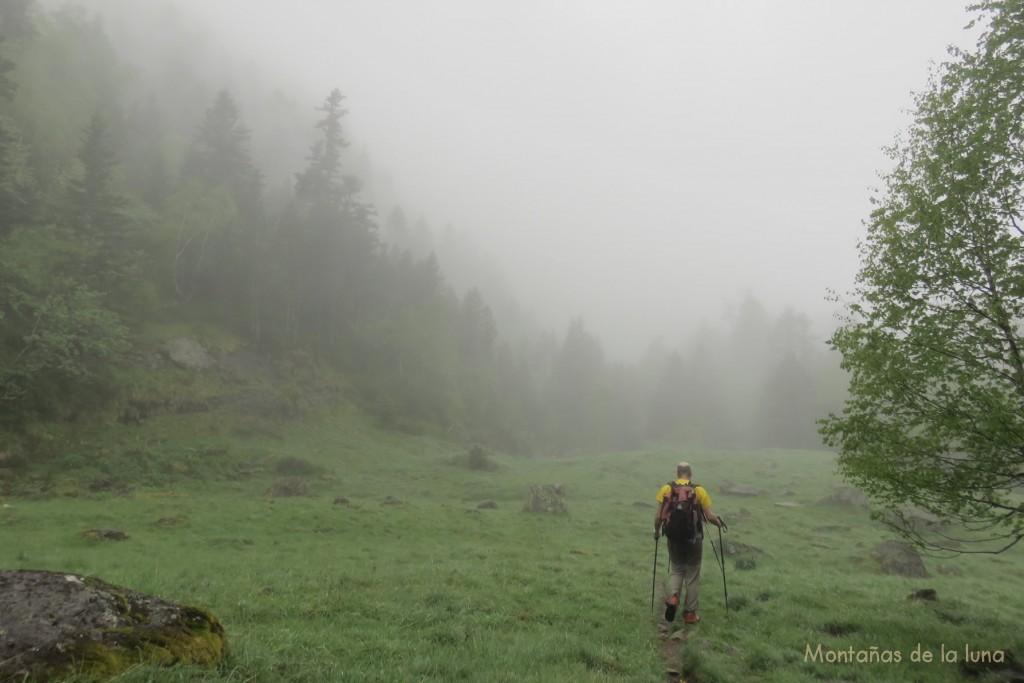 Camino del Refugio de Prat-Long