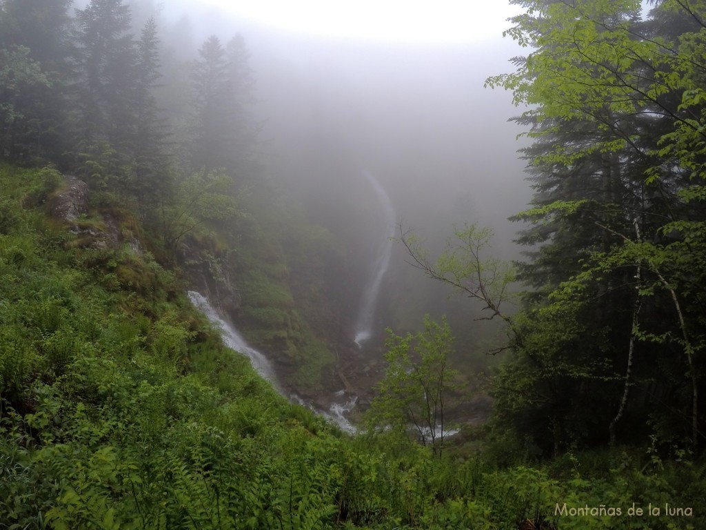 Zona de las cascadas de Calahoure, de Houradade y de la Coume