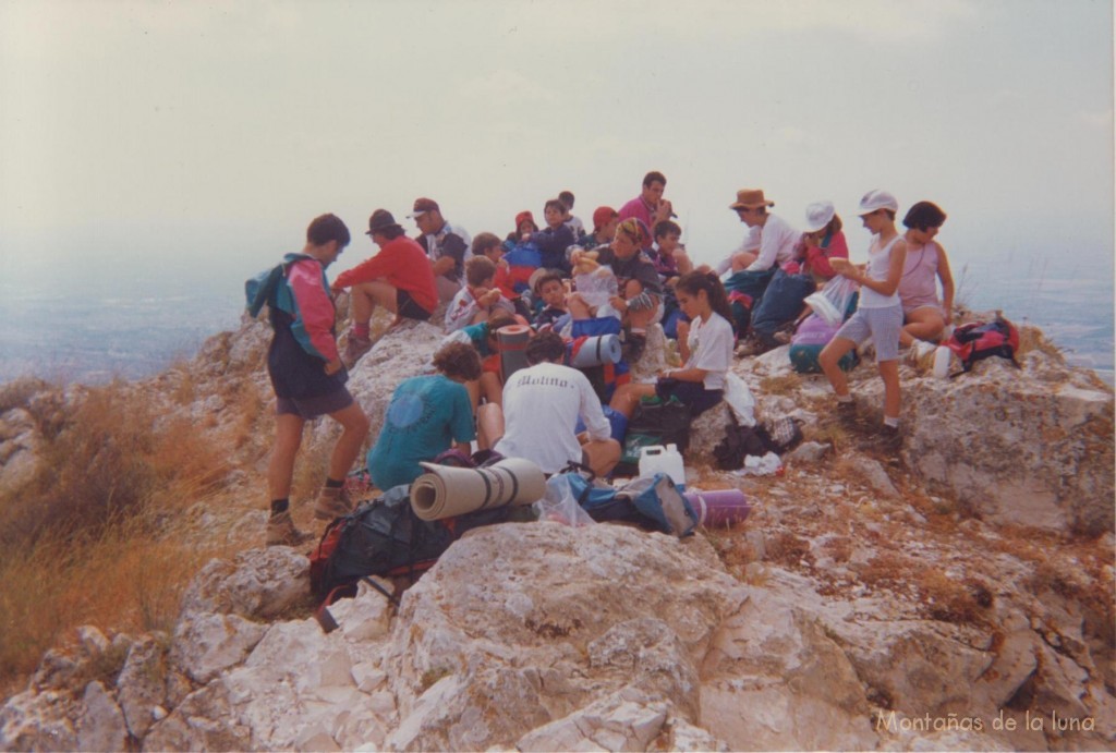 Cima del San Cayetano, 817 mts.